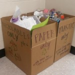 Home-made Bins Northside High School